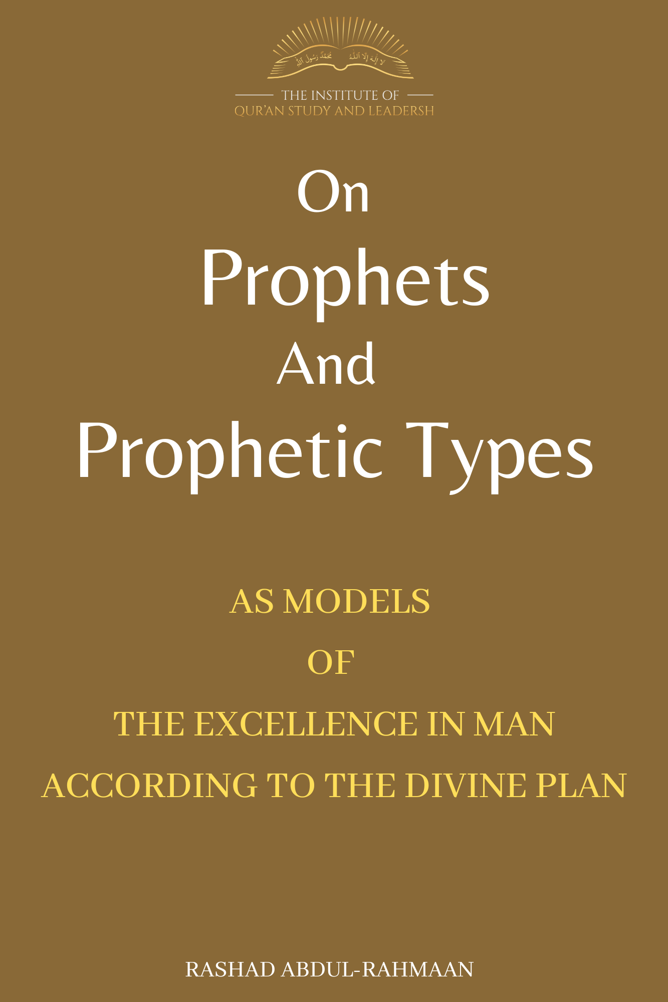 On Prophets and Prophetic Types